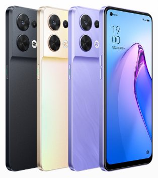 Oppo Reno8 5G Standard Edition Dual SIM TD-LTE CN 128GB PGBM10